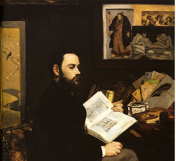 Portrait d’Emile Zola par Edouard Manet, 1868