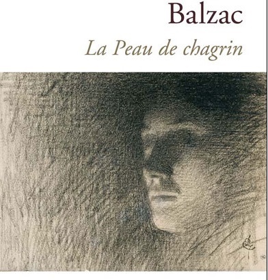 <i>La Peau de chagrin</i>, couverture, Le livre de poche.