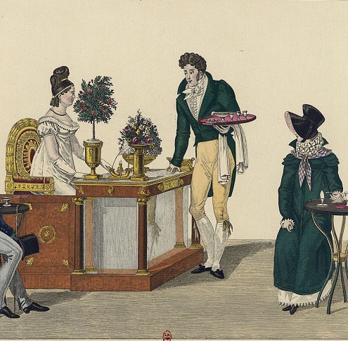 La Belle Limonadière, Planche_N°98 de <i>L’Album du Bon Genre</i>, 1827