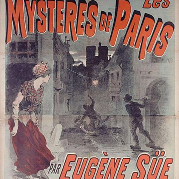 Affiche publicitaire illustrée par Jules Chéret, 1885.