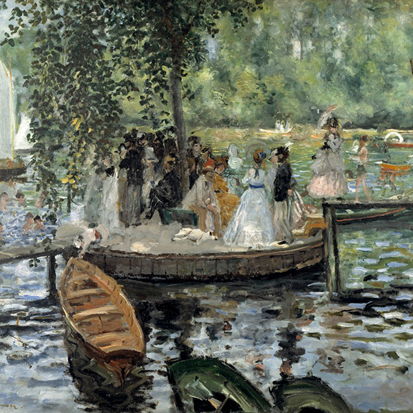 Auguste Renoir, La Grenouillère, National museum of Stockolm