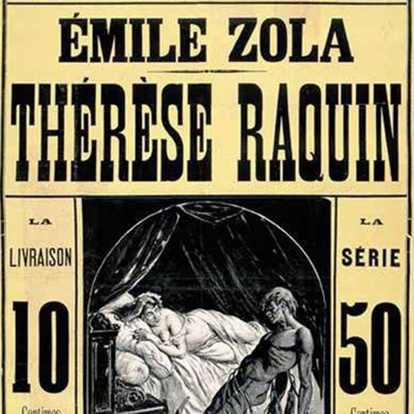Thérèse Raquin, affiche promotionnelle, 1882