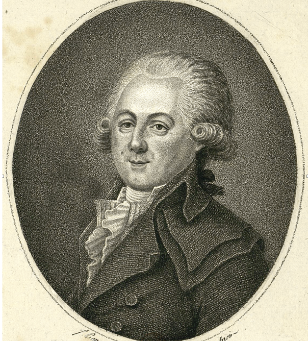Portrait de Louis-Sébastien Mercier par François Bonneville.